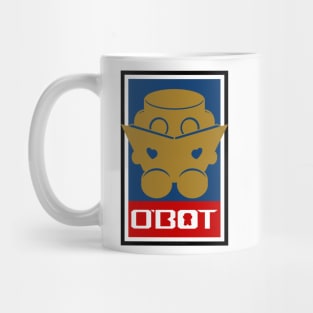 O'BOT: Love a Book (Gold) 2.0 Mug